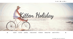 Desktop Screenshot of kittenholiday.com